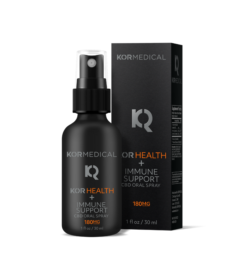 KOR Health Immune Support CBD Oral Spray