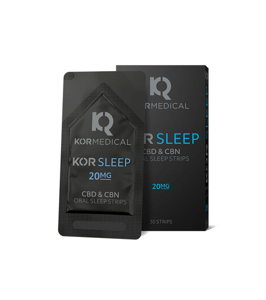 KOR Sleep CBD & CBN Oral Sleep Strips